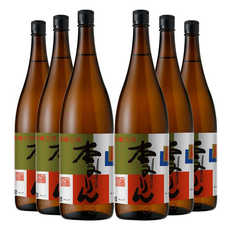 九重味醂 本みりん八重九重 びん 1800ml 6本
