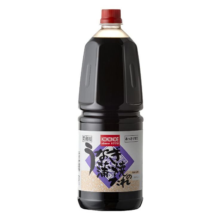九重味醂 うなぎ蒲焼のたれ あっさり甘口 手付ペットボトル 1800ml 6本