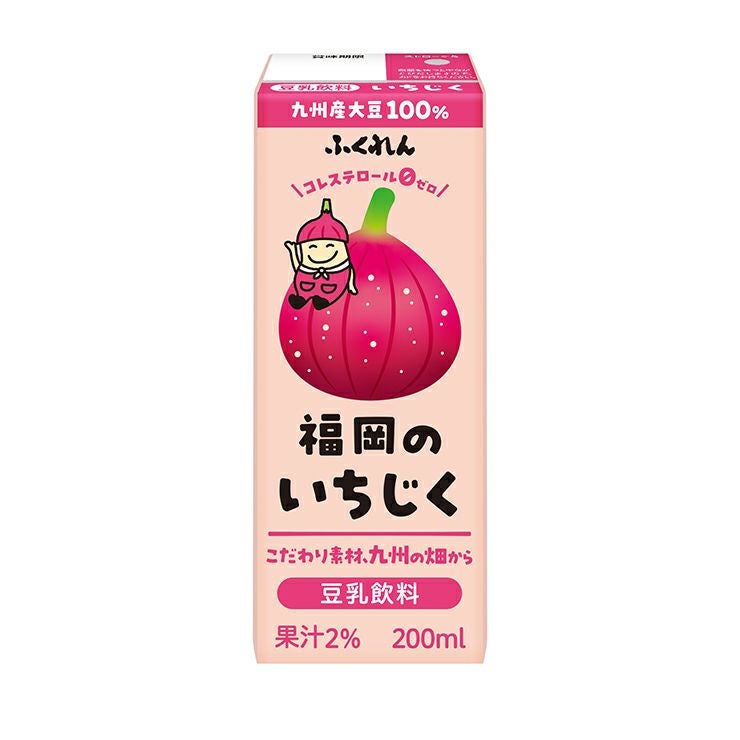 ふくれん 豆乳飲料 いちじく 200ml 72本