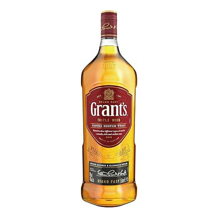 ブラウンフォーマン 洋酒 グランツ トリプルウッド 1500ml 6本 大容量 家飲み ハイボール