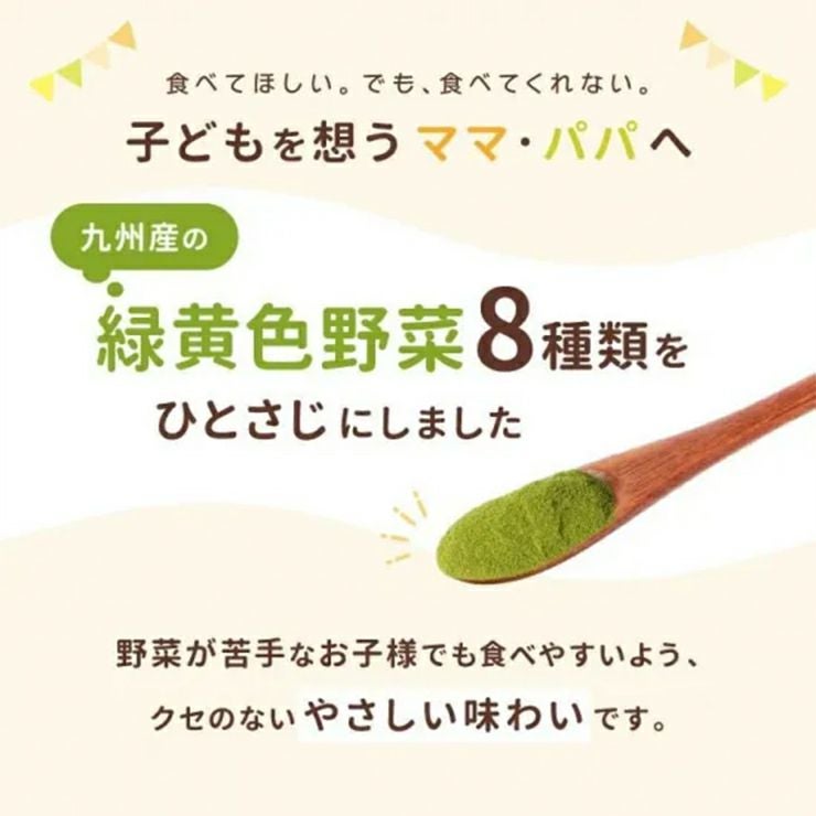 新日配薬品 野菜パウダー 3g 10包 10箱 食物繊維 九州産 野菜 離乳食 介護食