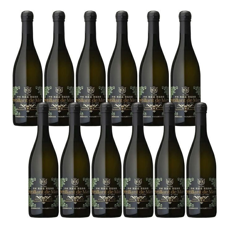 本坊酒造 ペティアン・ド・マルス 甲州 720ml 12本