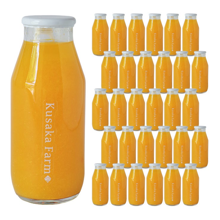 日下農園 日下みかん ストレートジュース 瓶 180ml 30本 1ケース