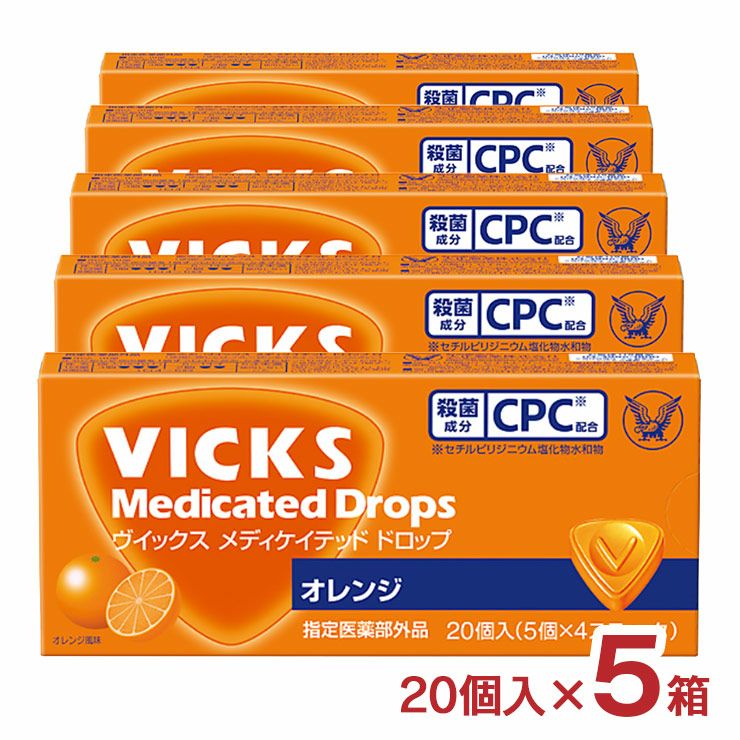 VICKS メディケイテッドドロップス 6個セット 大正製薬 ヴイックス メディケイテッド ドロップ 6種アソート セット