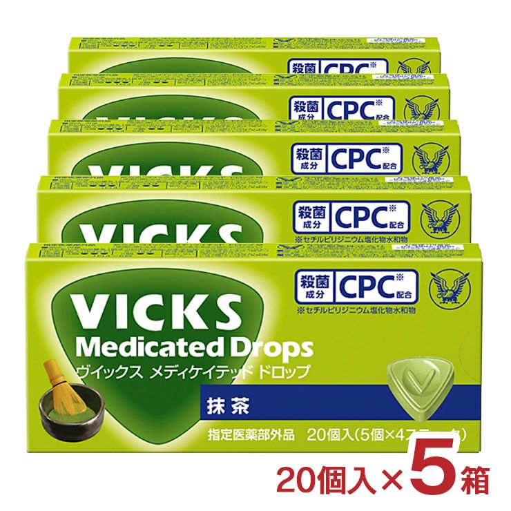 VICKS メディケイテッドドロップス 6個セット 大正製薬 ヴイックス メディケイテッド ドロップ 6種アソート セット