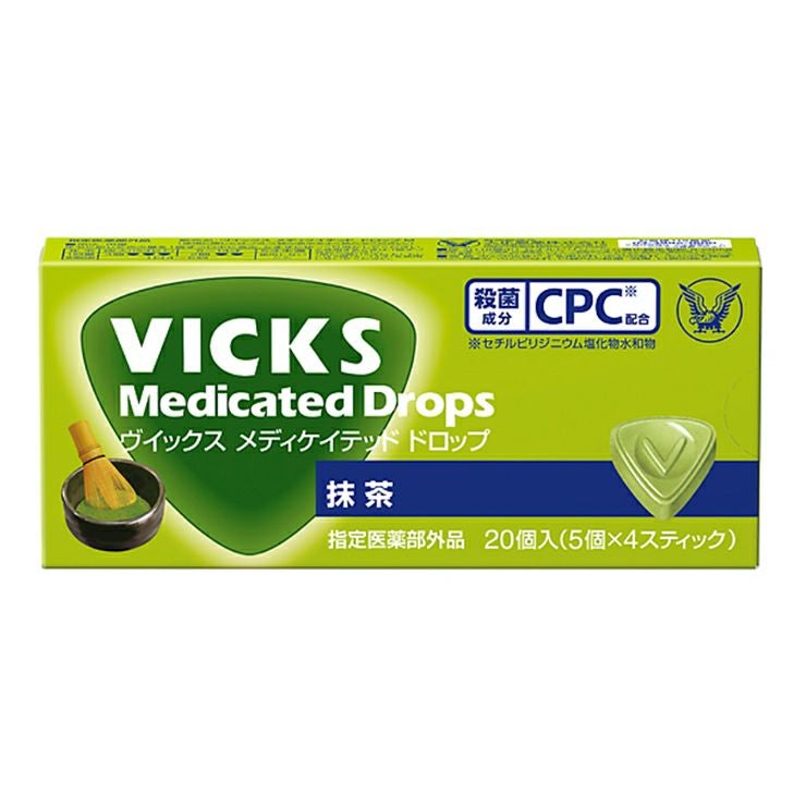 大正製薬 ヴイックス メディケイテッド ドロップ 抹茶