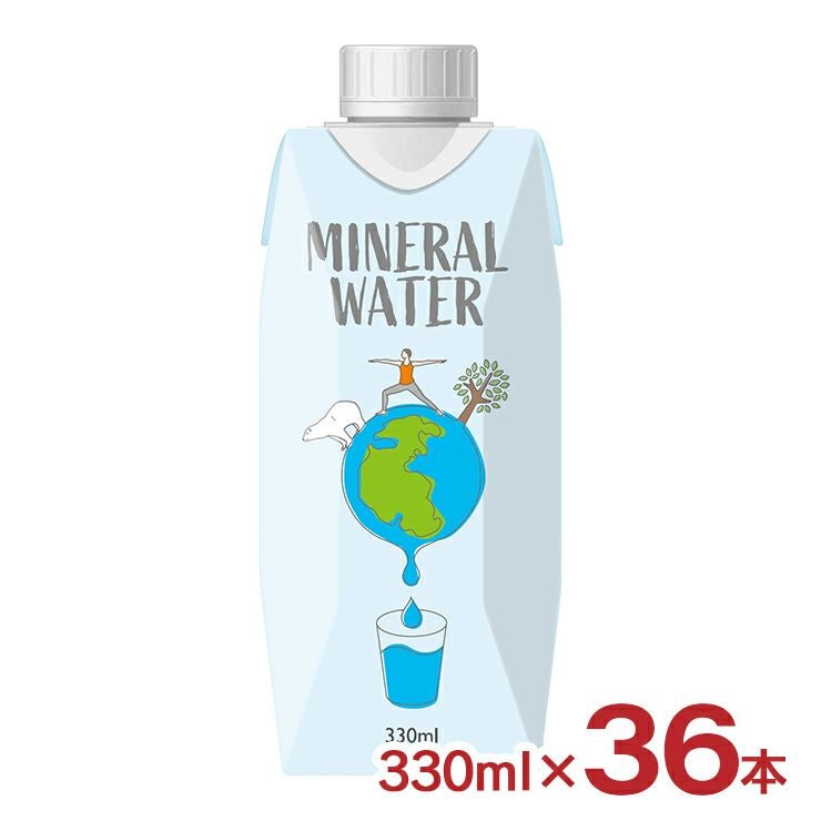 サクラ食品工業 サクラ ミネラルウォーター 330ml 36本