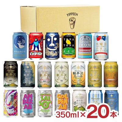 長野 クラフトビール 350ml 20缶 セット