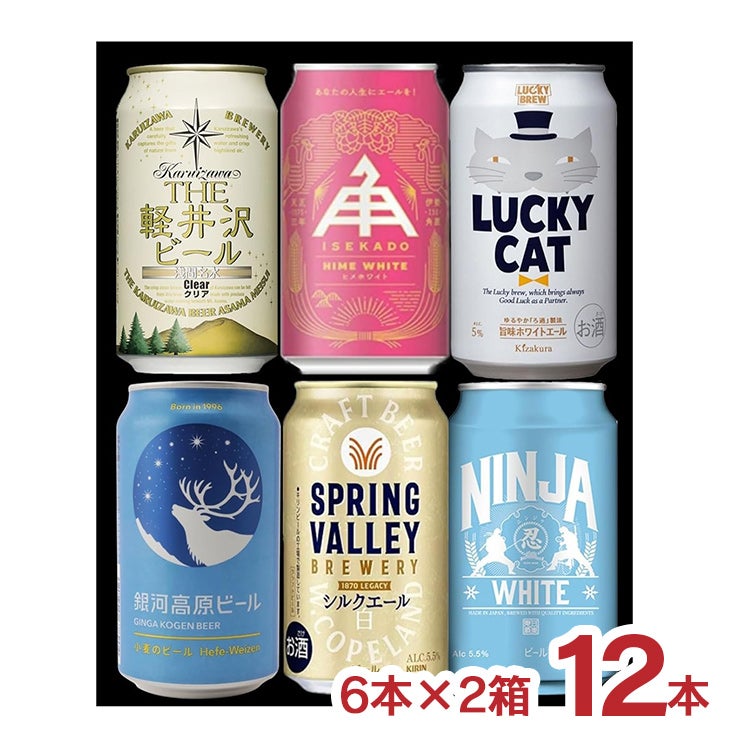 クラフトビール 350ml 12本 セット