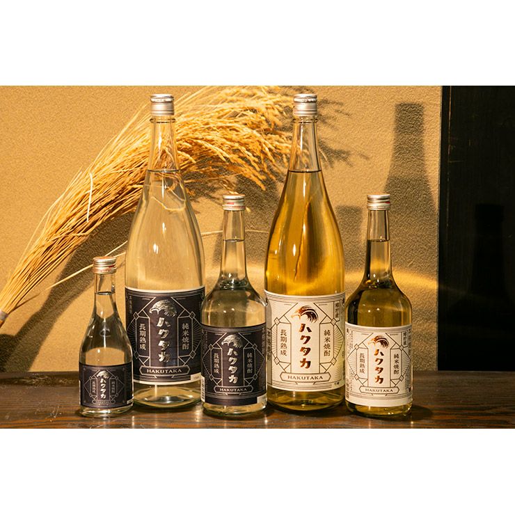 白鷹 長期熟成 樽貯蔵 純米焼酎ハクタカ 1800ml 6本