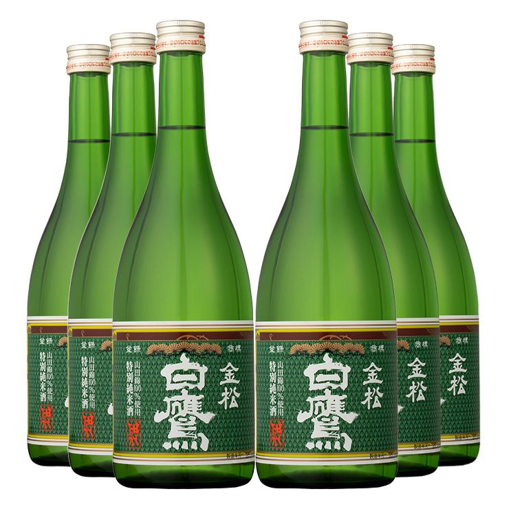 白鷹 特別純米 金松白鷹 720ml 6本