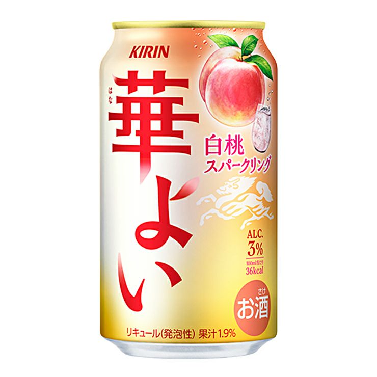 キリン 華よい 白桃スパークリング 350ml 24本