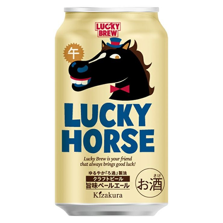 黄桜 LUCKY HORSE 缶 350ml 6本 