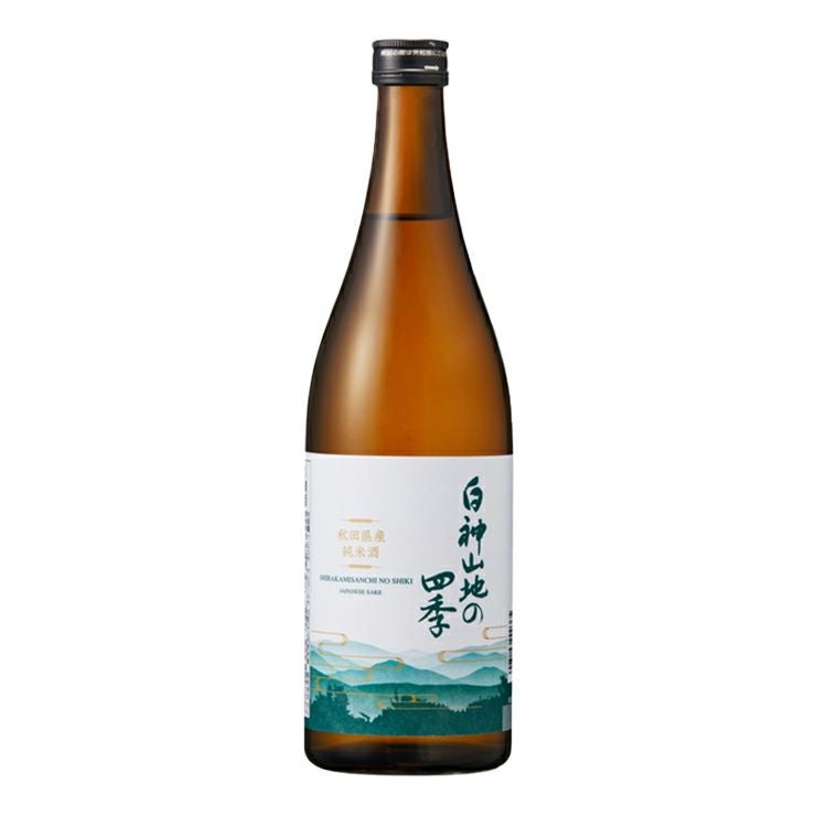 八重寿銘醸 白神山地の四季 純米酒 720ml 6本 