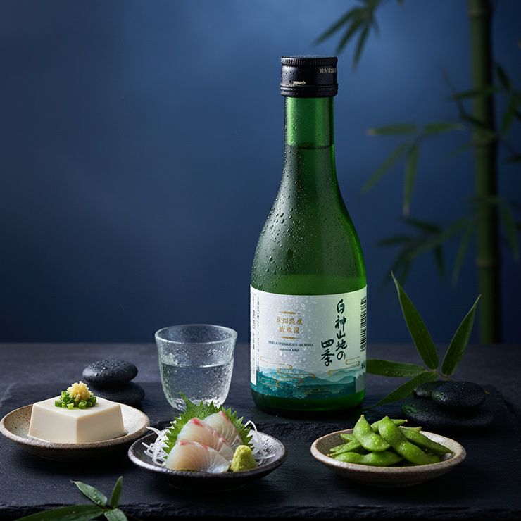 八重寿銘醸 白神山地の四季 純米酒 180ml 30本