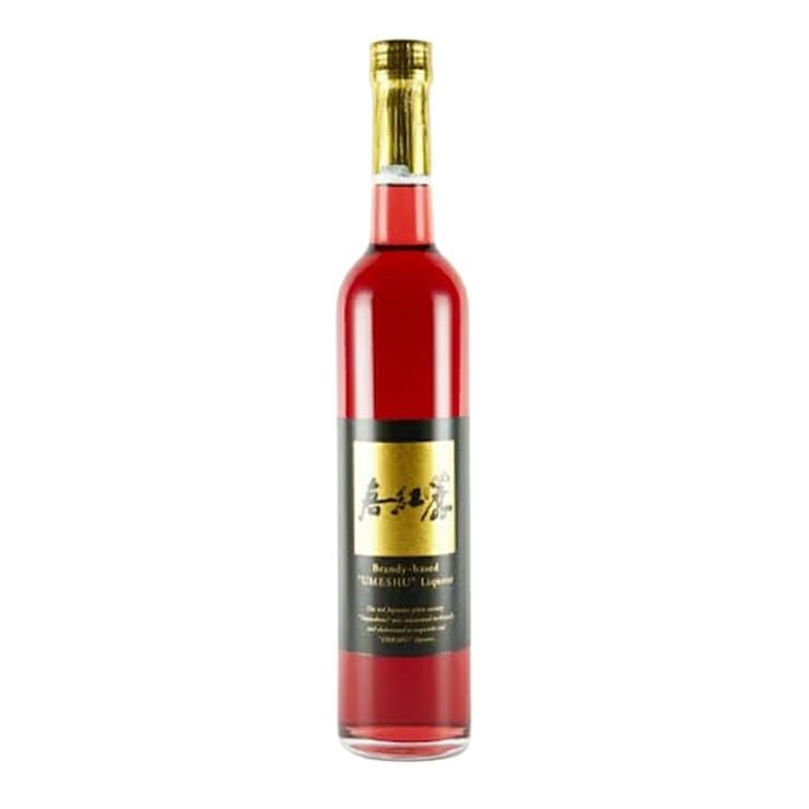 大内安男商店 梅酒 春紅麗ブランデーベース 500ml 1本