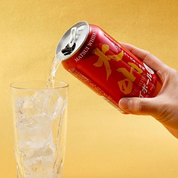 松井酒造 大山シェリーカスク ハイボール 缶 350ml 24本