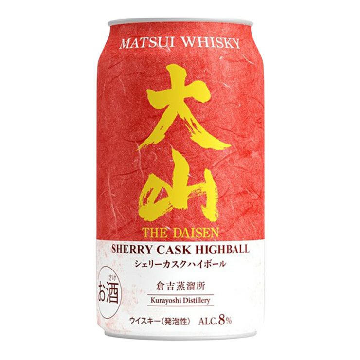 松井酒造 大山シェリーカスク ハイボール 缶 350ml 24本