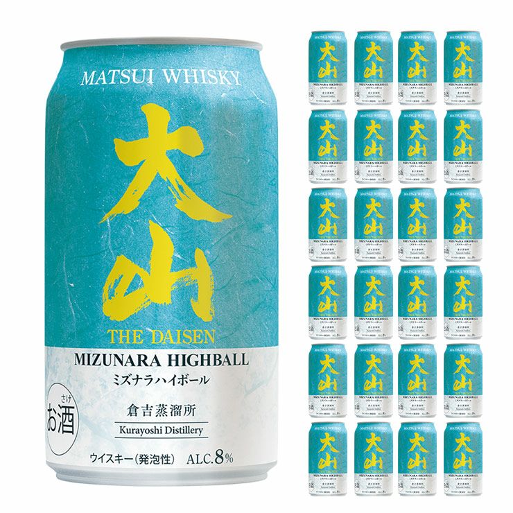 松井酒造 マツイ 大山ミズナラ ハイボール 350ml 24本