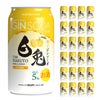 松井酒造 白兎 ジンソーダ 柚子 350ml 24本 1ケース