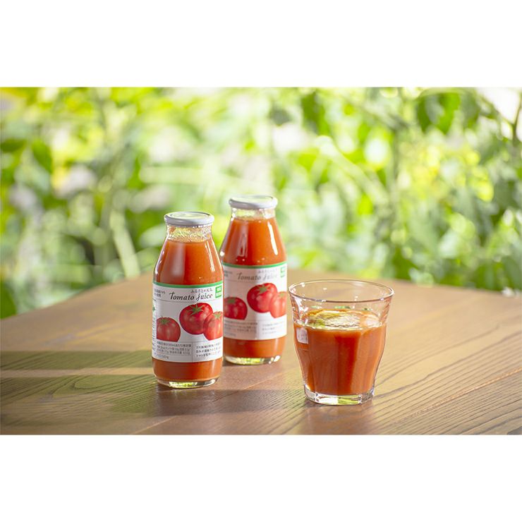 トマトジュース ふるさとの元気 食塩無添加 180ml
