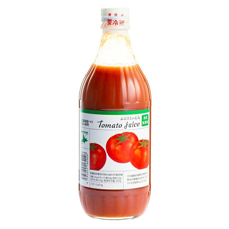 トマトジュース ふるさとの元気 食塩無添加 500ml
