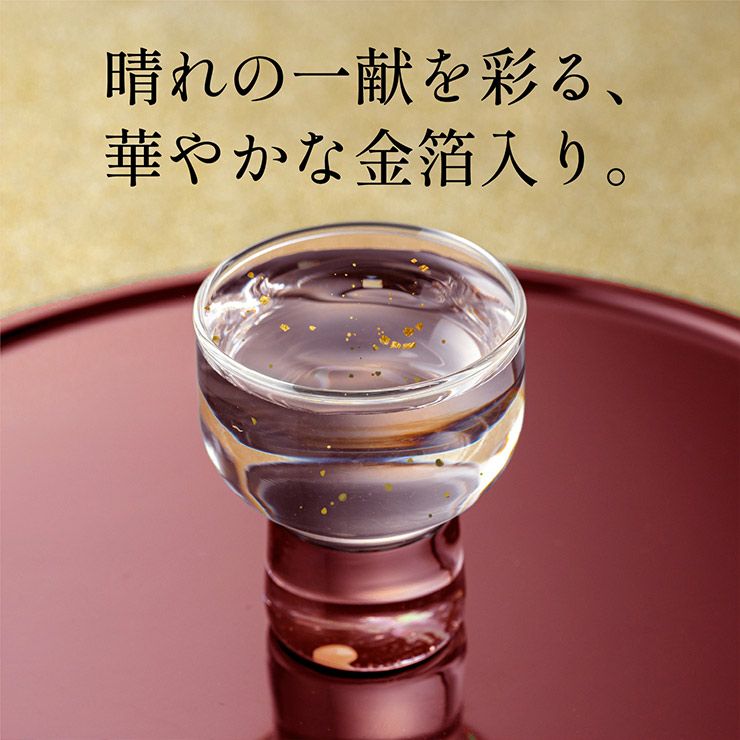 日本盛 慶華 純金箔入 1.8L 6本 
