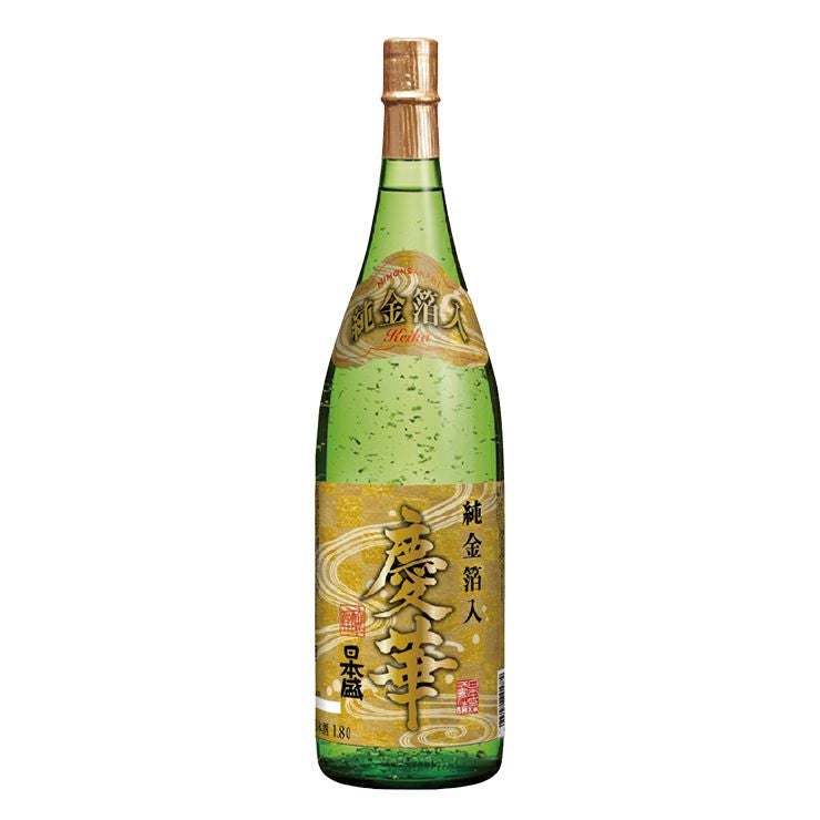 日本盛 慶華 純金箔入 1.8L 6本 