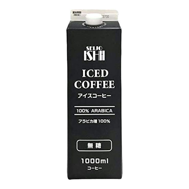 アウトレット 成城石井 無糖 アイスコーヒー 1000ml 24本