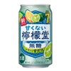 コカコーラ 甘くない檸檬堂 無糖 レモンとすだち7% 350ml 24本