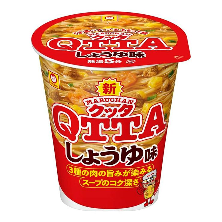 アウトレット マルちゃん QTTA しょうゆ味 74g 12個