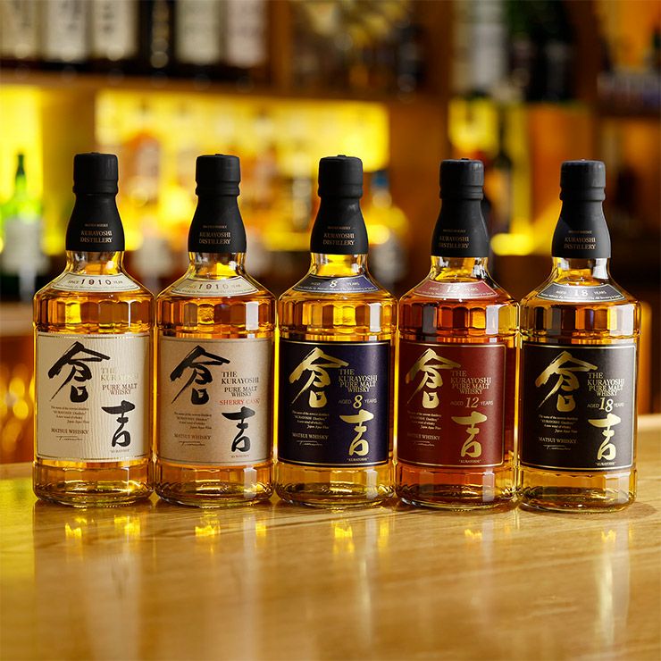 マツイピュアモルトウイスキー 倉吉 700ml 1本