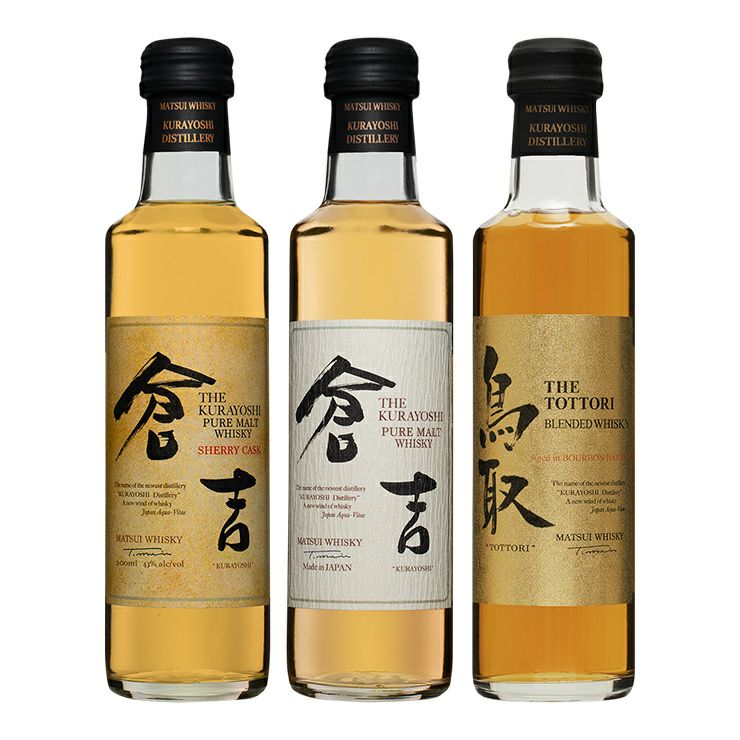 マツイウイスキー ウイスキー・ジン・梅酒 ミニボトルコレクション 6本セット
