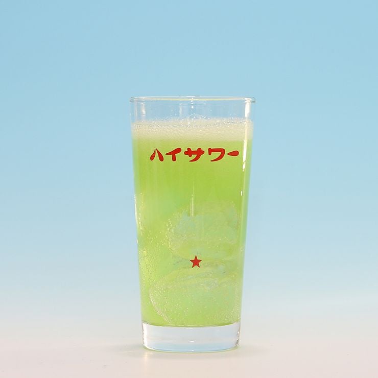 博水社 ハイサワー ワンウェイびん 青リンゴ