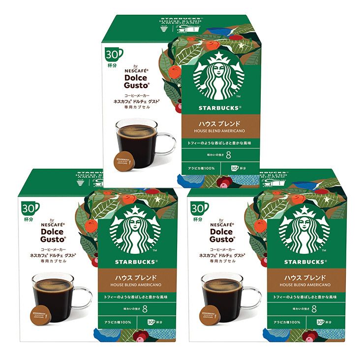 スターバックス ハウス ブレンド ネスカフェ ドルチェグスト 専用カプセル