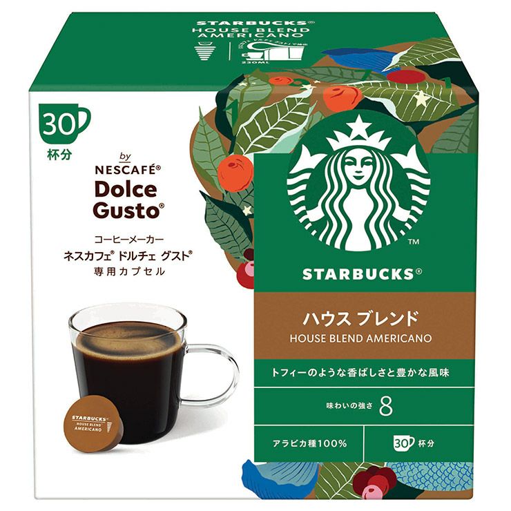 スターバックス ハウス ブレンド ネスカフェ ドルチェグスト 専用カプセル