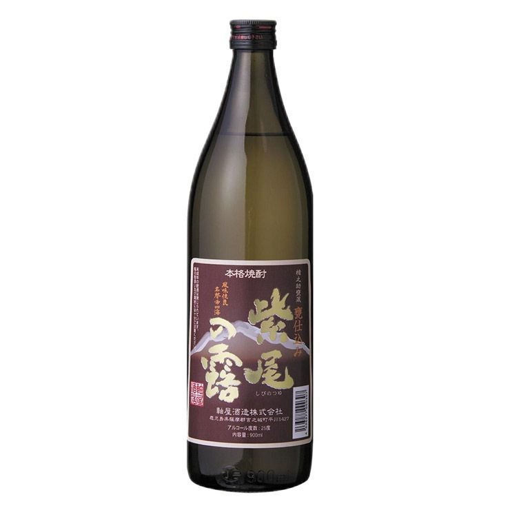 芋焼酎 本格焼酎 軸屋酒造 乙25° 紫尾の露 