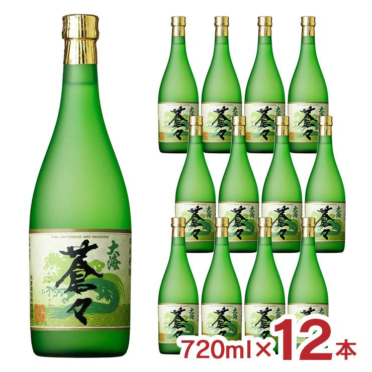  大海酒造 乙25゜ 大海蒼々 芋 720ml 12本
