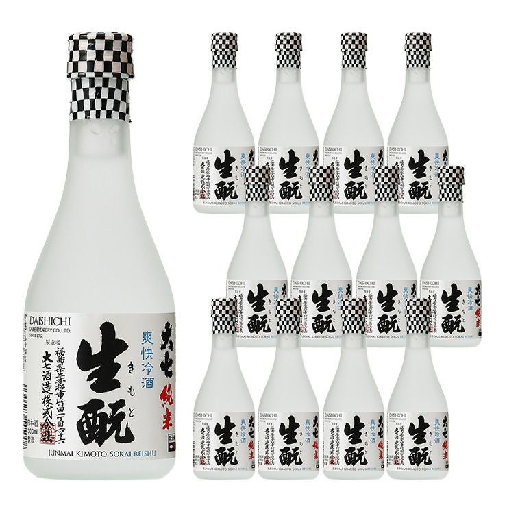  大七酒造 大七 純米生もと・爽快冷酒 300ml 12本