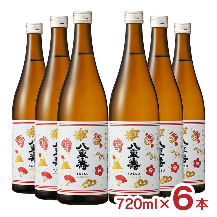 八重寿銘醸 八重寿 からくち 720ml 6本