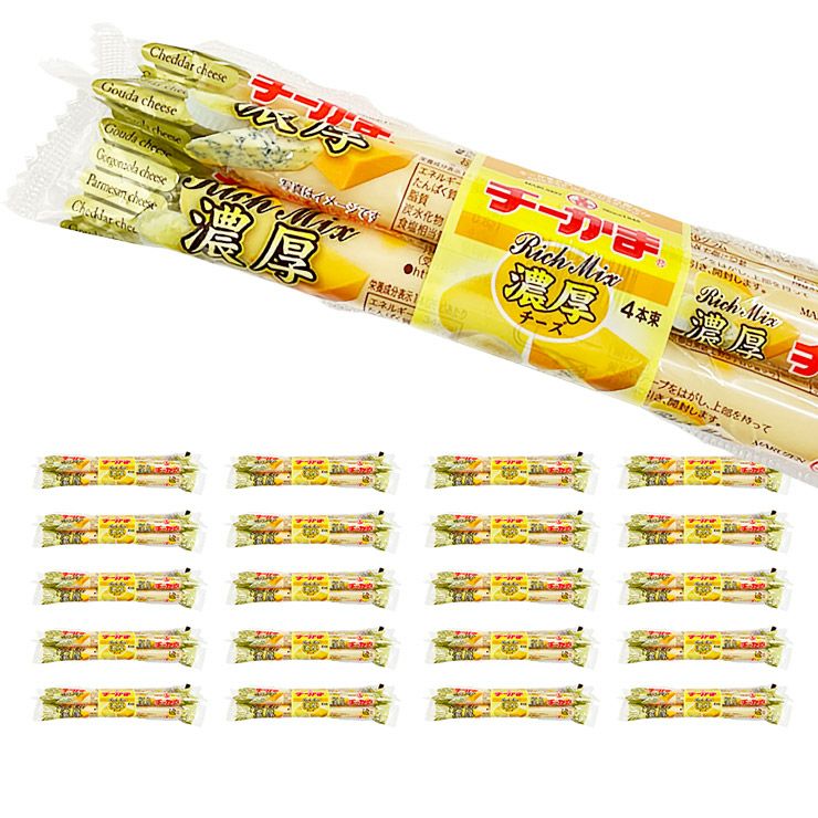 丸善 チーかま濃厚 4本束 20個セット 26g×80本