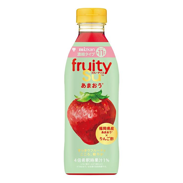 Mizkan ミツカン フルーティス あまおう 500ml 6本 