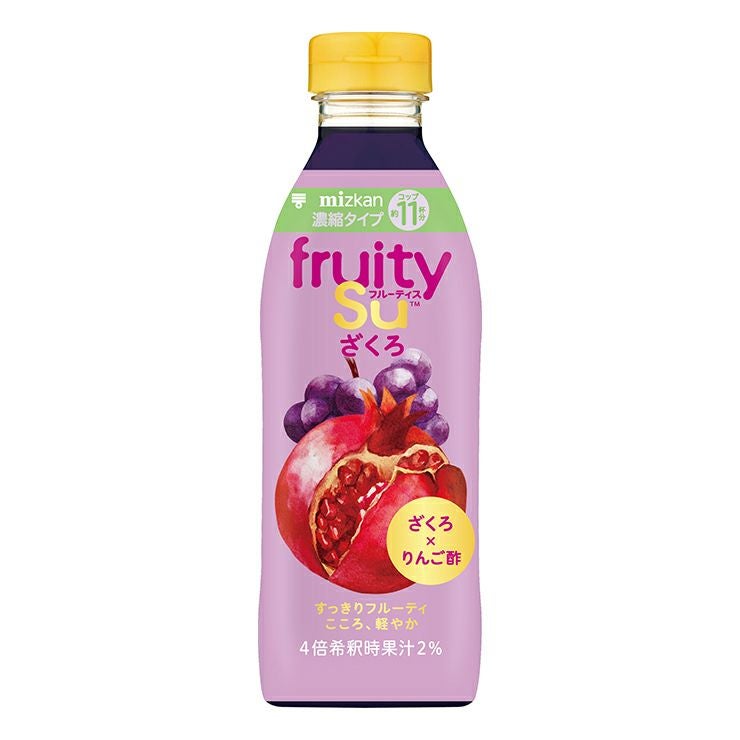 Mizkan ミツカン フルーティス ざくろ 500ml 6本