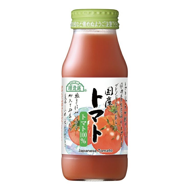 マルカイ 順造選 国産トマト 180ml 20本