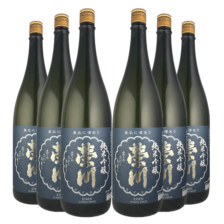 榮川 純米吟醸 箱入 1800ml 6本