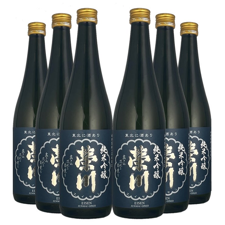 榮川 純米吟醸 箱入 720ml 6本