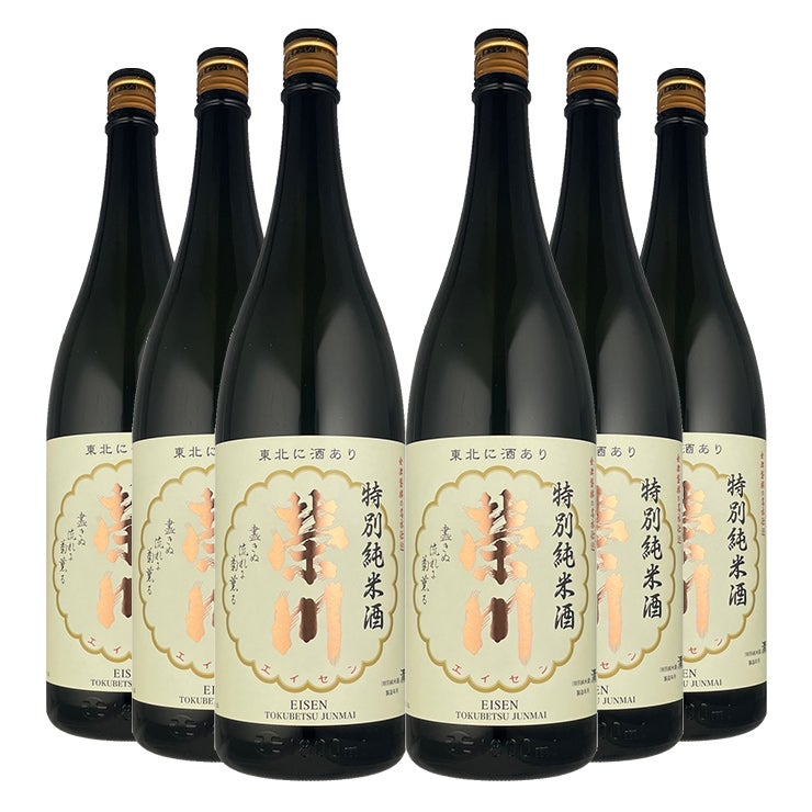 榮川 特別純米酒 箱入 1800ml 6本