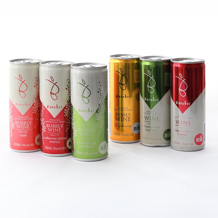 缶ワイン バロークス 20周年 バラエティギフト 250ml 6本