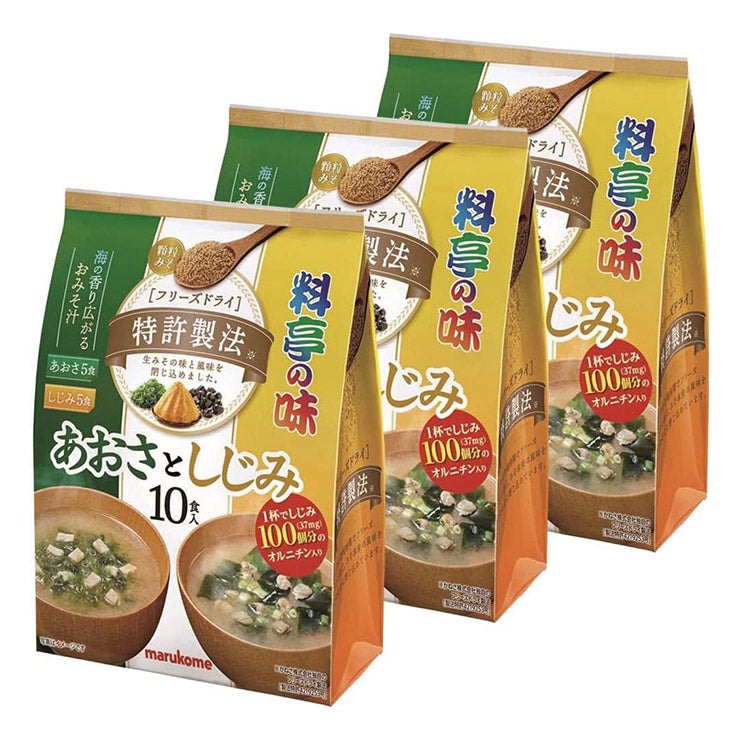 マルコメ 徳用 フリーズドライ 顆粒 あおさとしじみ みそ汁 