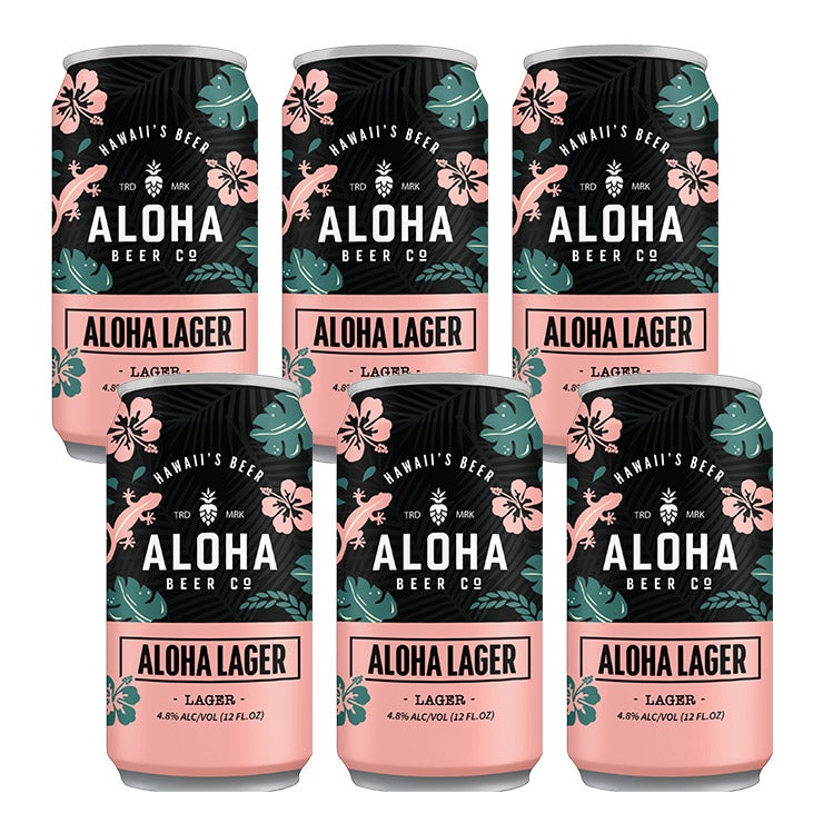 アロハビール アロハラガー 355ml 6本 